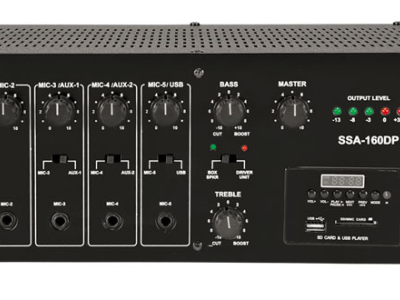 Bộ khuếch đại công suất kèm trộn 160W Ahuja SSA-160DP