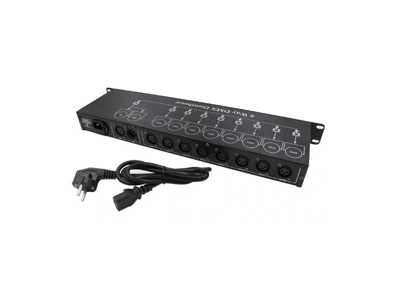 Bộ chia tín hiệu DMX Haotai DMX8