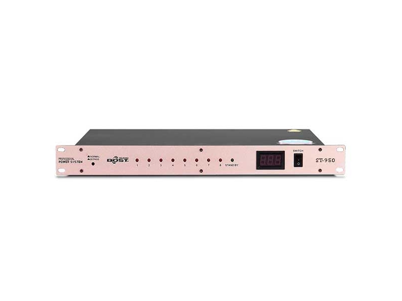 Bộ nguồn tự động gồm 8 đầu cắm Bost Audio ST-950