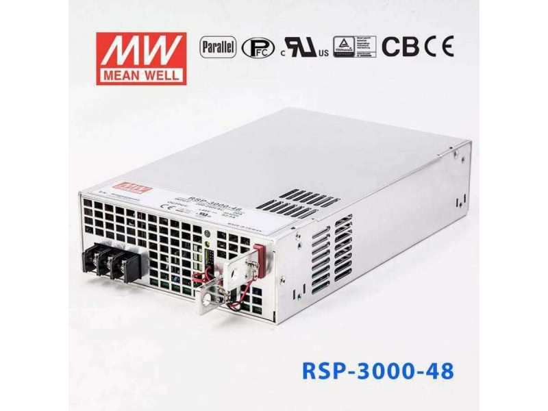 Bộ nguồn Meanwell RSP-3000-48 (3000W 48V 62.5A)